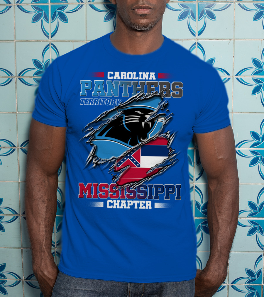 Carolina Panthers Territory Mississippi Chapter T-Shirt