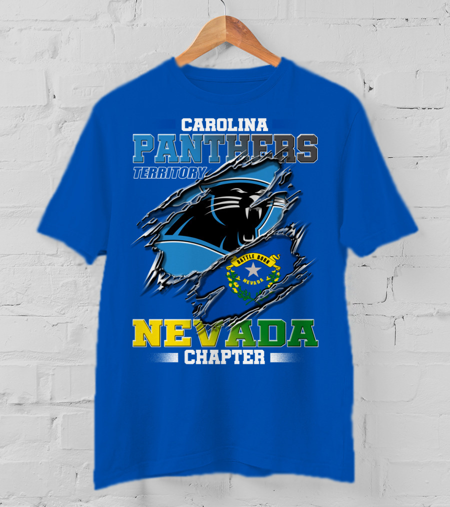 Carolina Panthers Territory Nevada Chapter T-Shirt