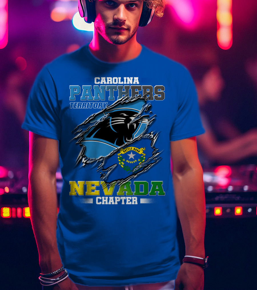 Carolina Panthers Territory Nevada Chapter T-Shirt