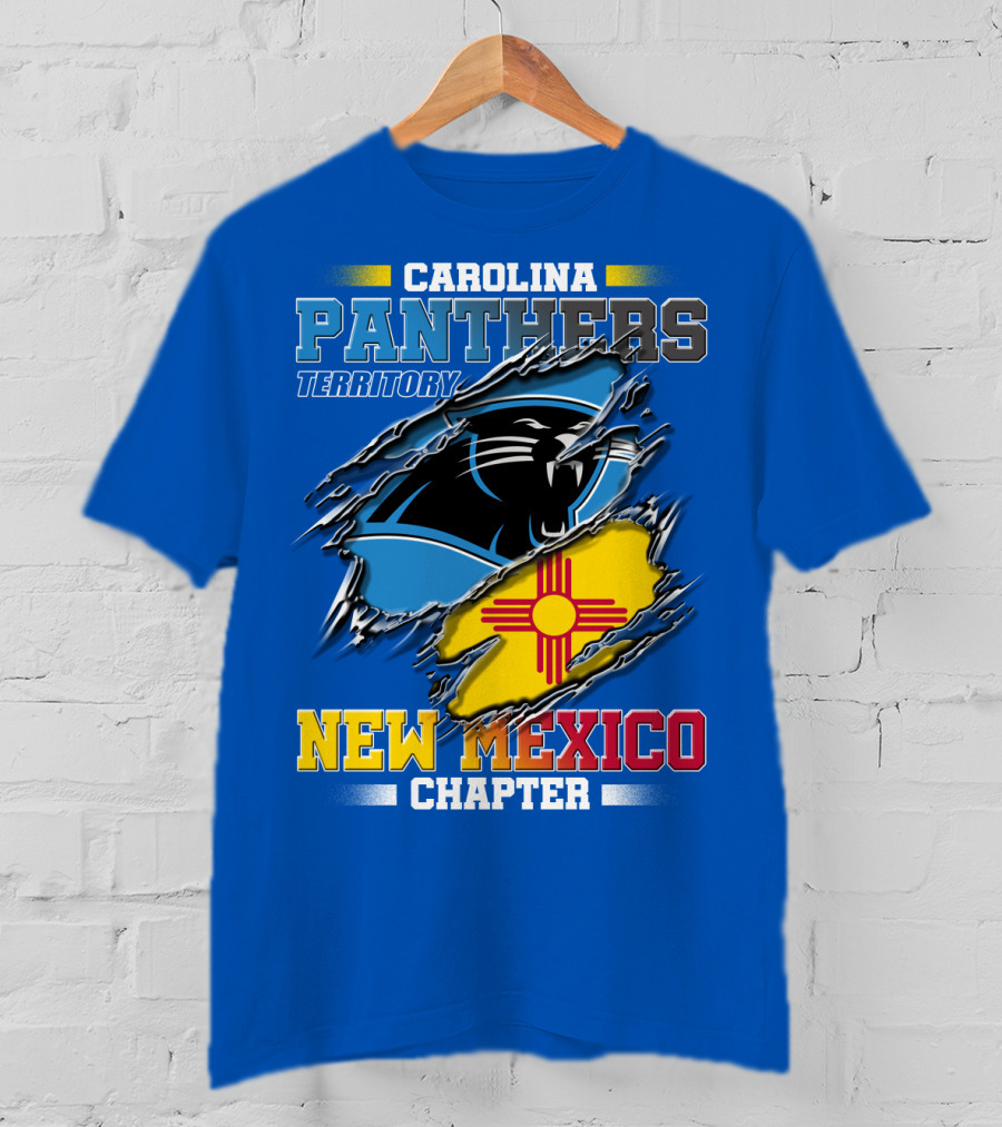 Carolina Panthers Territory New Mexico Chapter T-Shirt