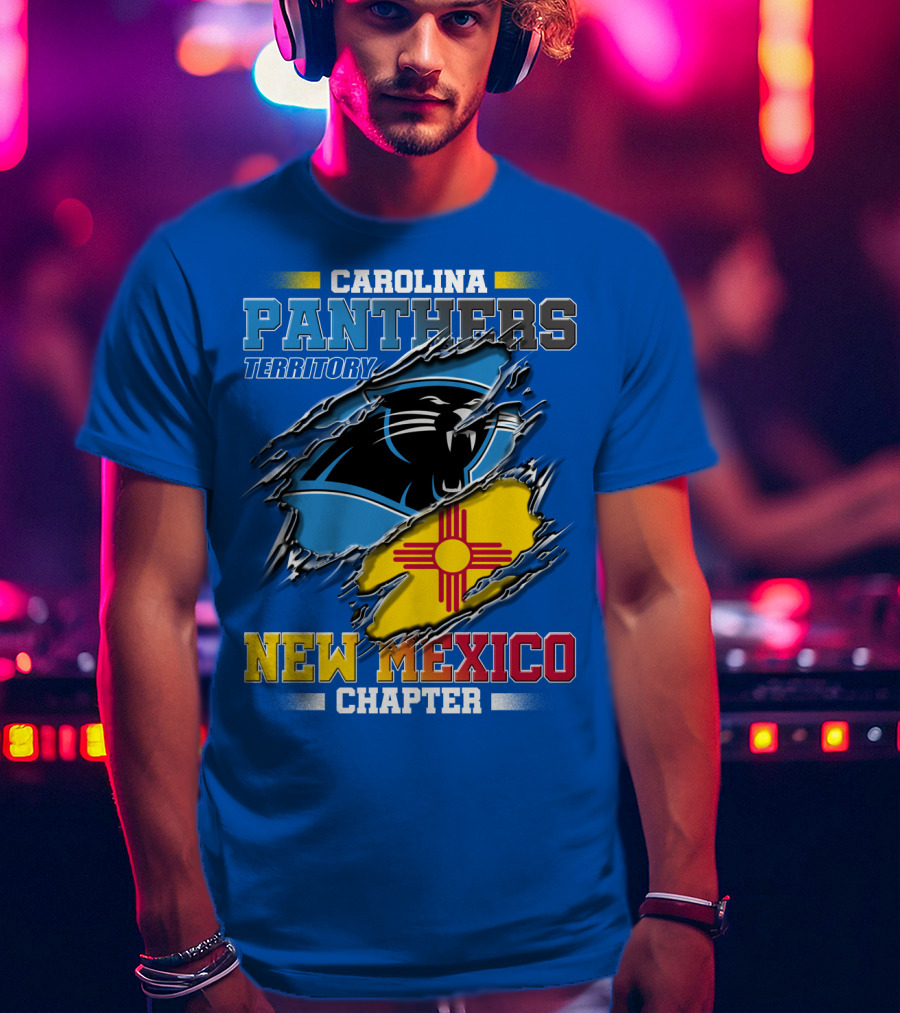 Carolina Panthers Territory New Mexico Chapter T-Shirt
