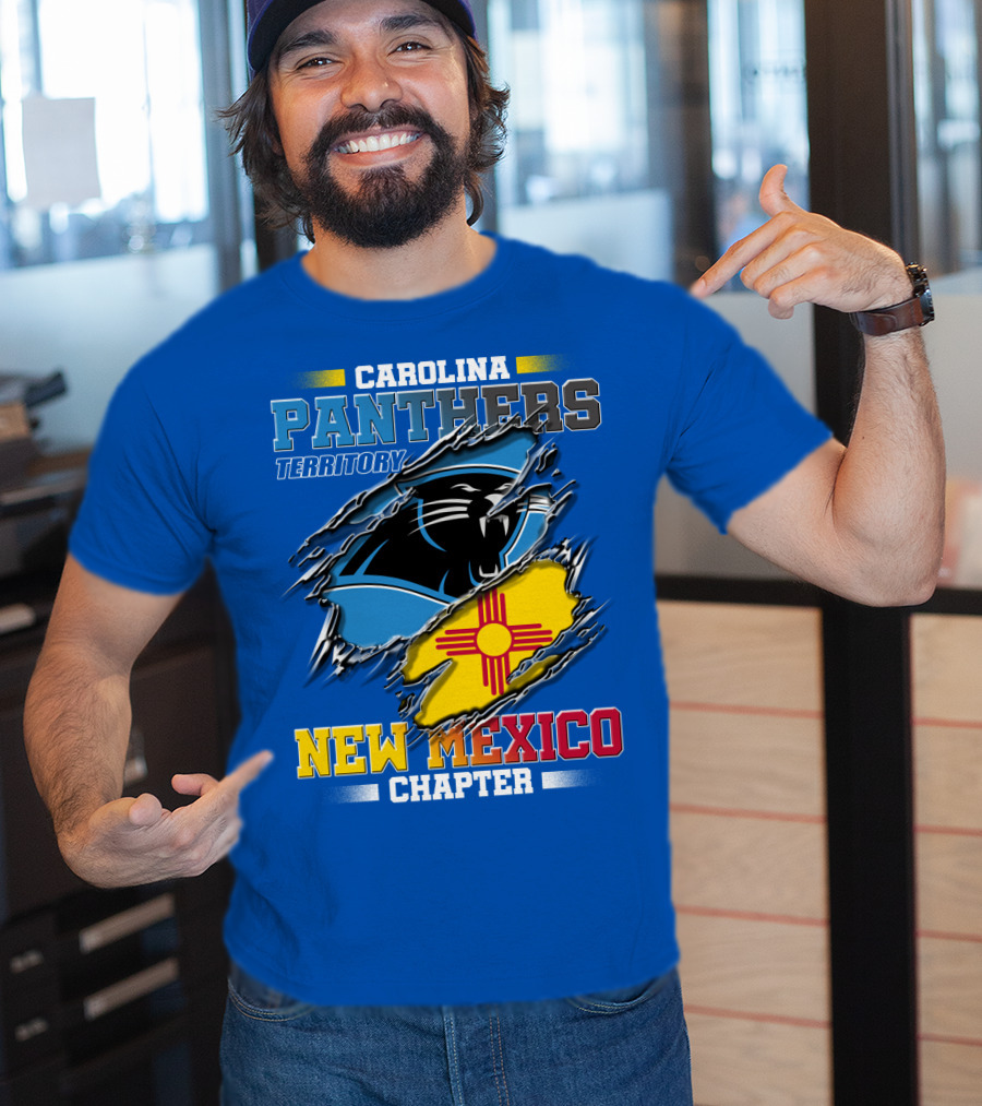 Carolina Panthers Territory New Mexico Chapter T-Shirt