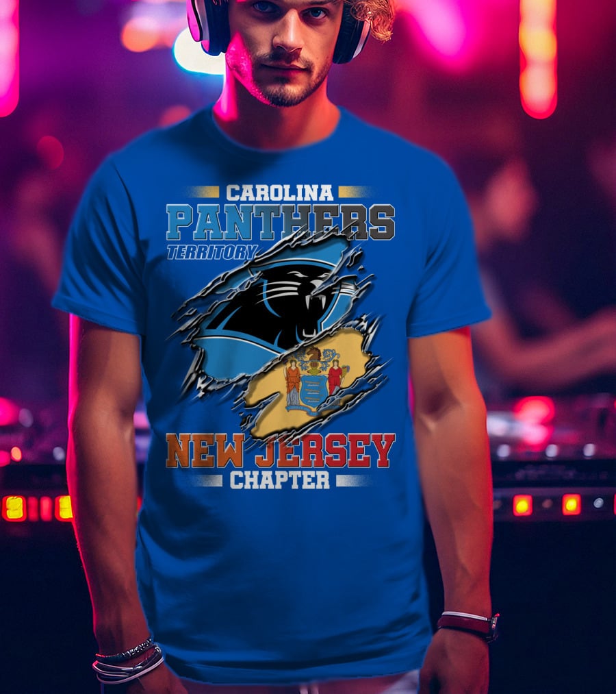 Carolina Panthers Territory New Jersey Chapter T-Shirt