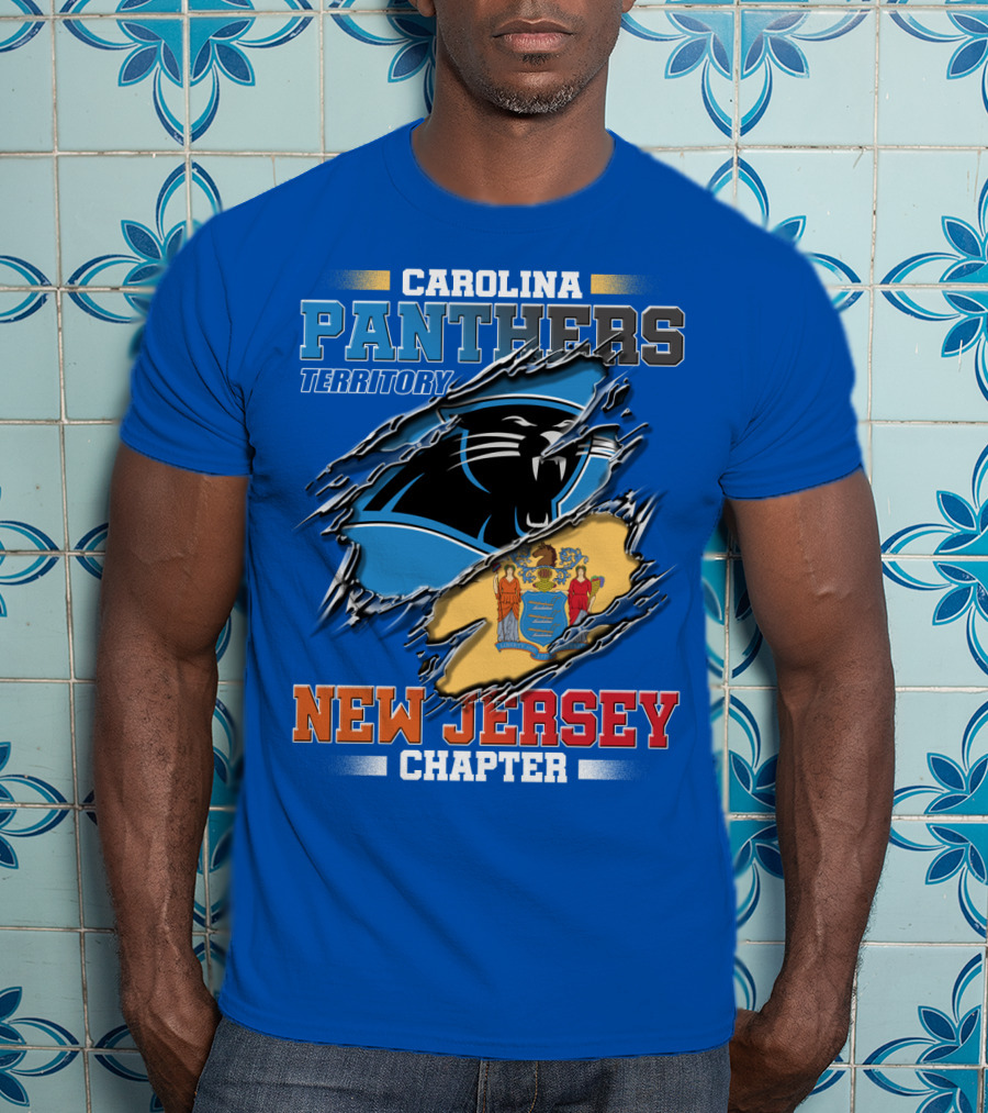Carolina Panthers Territory New Jersey Chapter T-Shirt