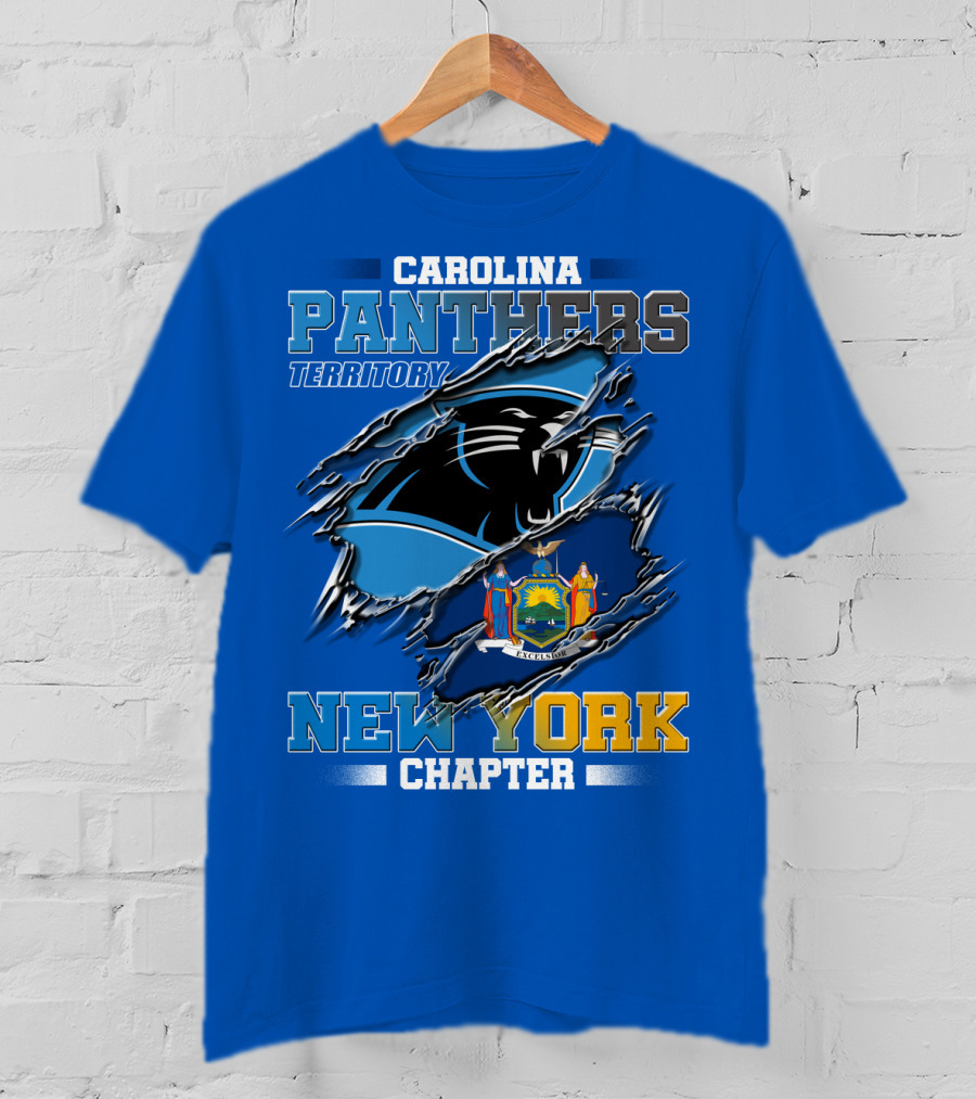 Carolina Panthers Territory New York Chapter T-Shirt