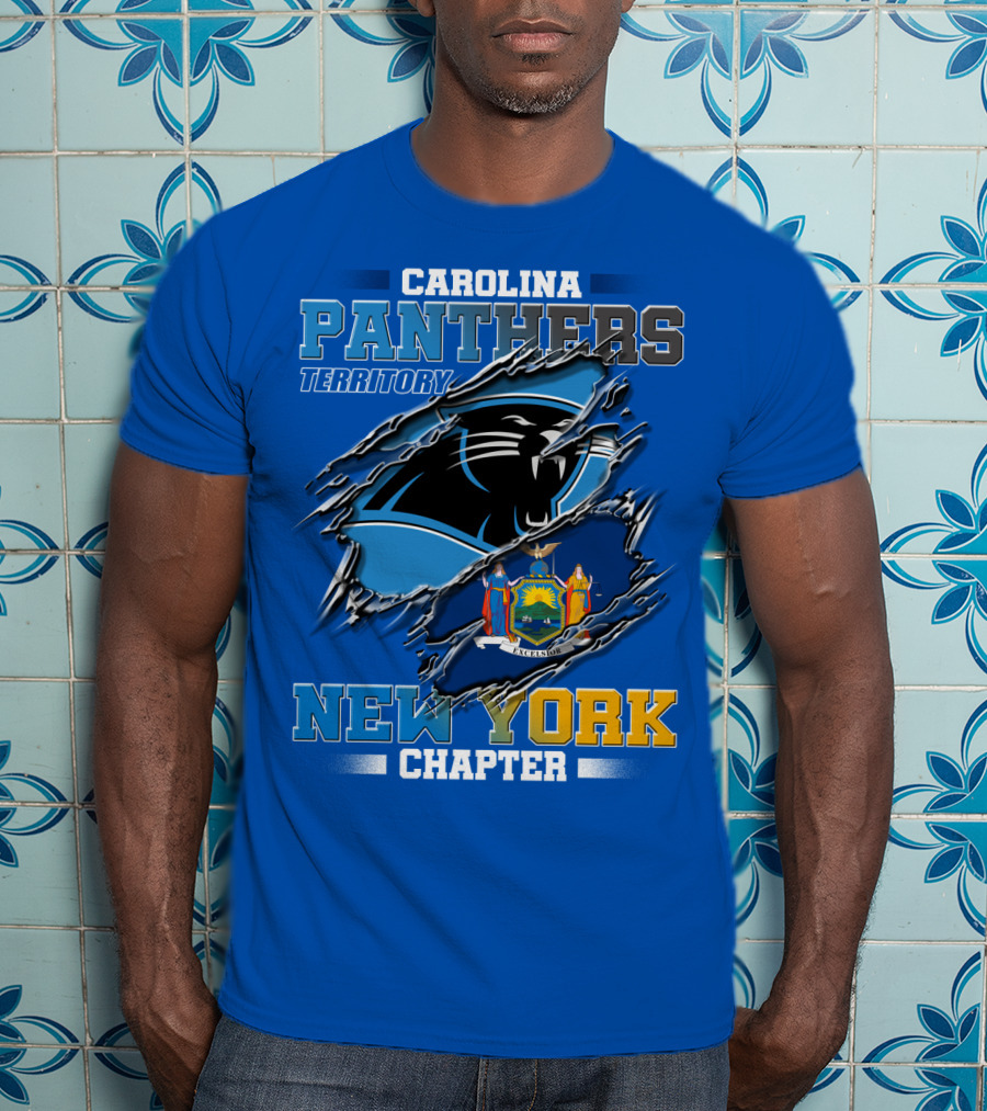 Carolina Panthers Territory New York Chapter T-Shirt