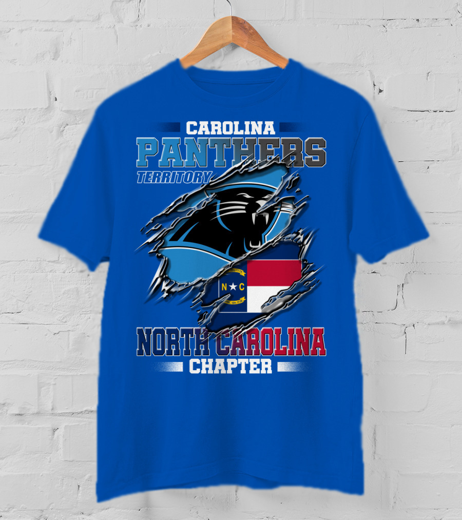 Carolina Panthers Territory North Carolina Chapter T-Shirt