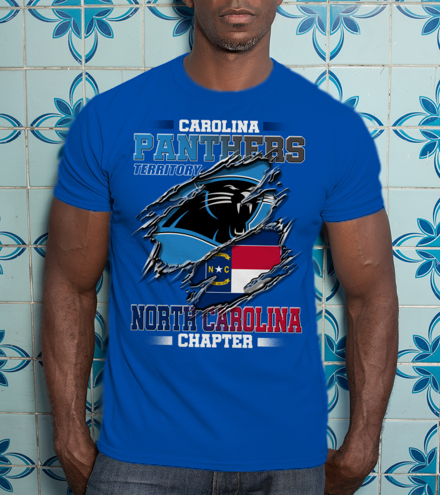 Carolina Panthers Territory North Carolina Chapter T-Shirt