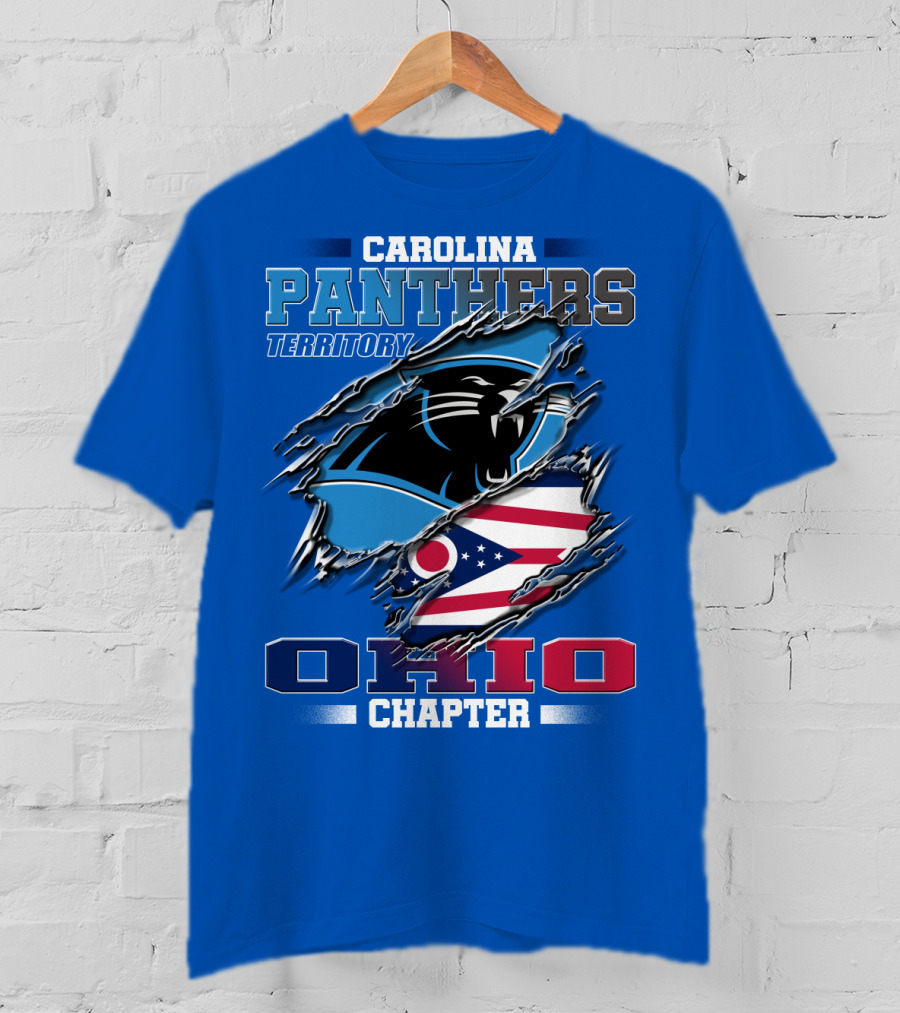 Carolina Panthers Territory Ohio Chapter T-Shirt