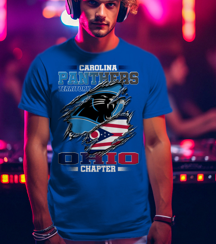 Carolina Panthers Territory Ohio Chapter T-Shirt
