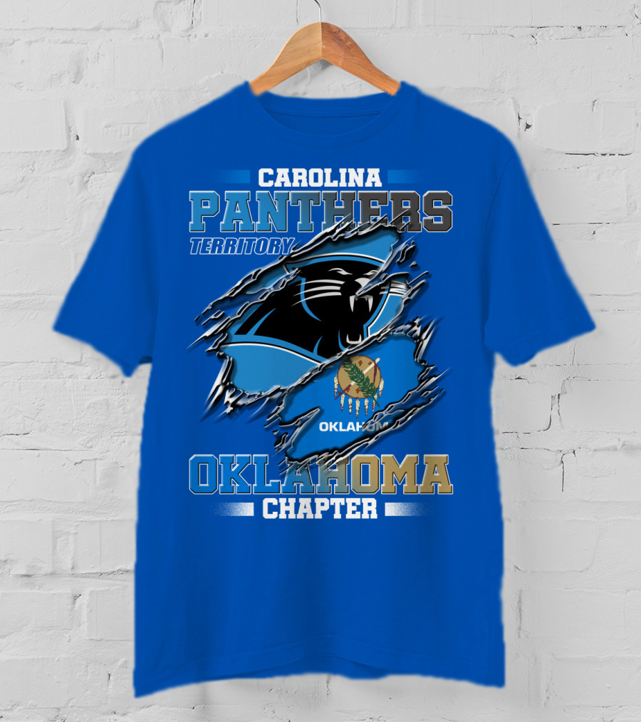 Carolina Panthers Territory Oklahoma Chapter T-Shirt