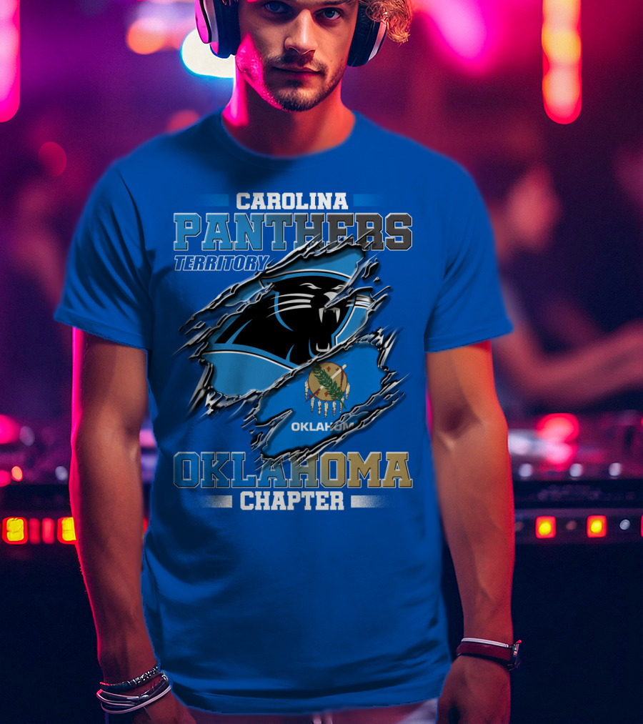 Carolina Panthers Territory Oklahoma Chapter T-Shirt