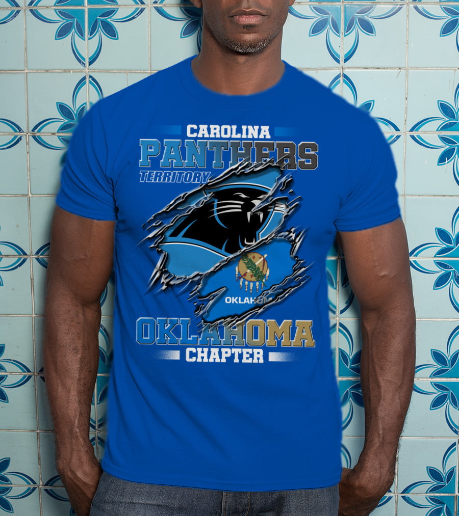 Carolina Panthers Territory Oklahoma Chapter T-Shirt