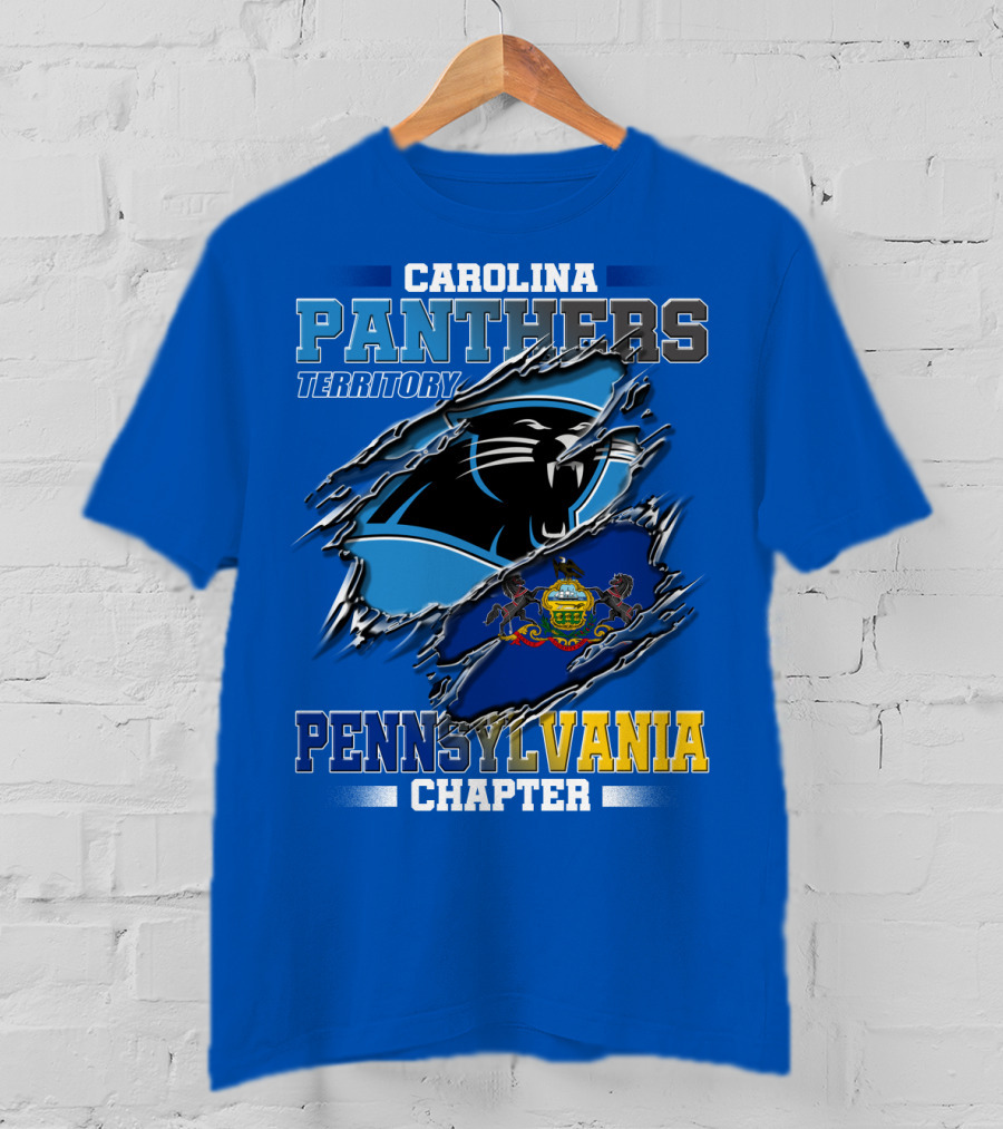 Carolina Panthers Territory Pennsylvania Chapter T-Shirt