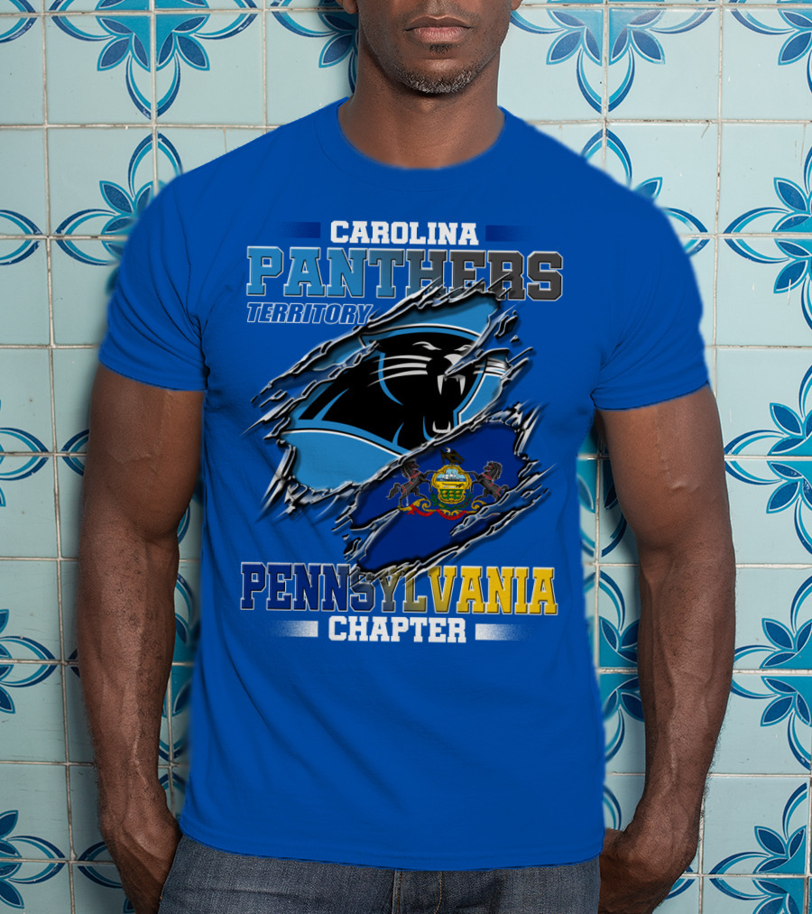 Carolina Panthers Territory Pennsylvania Chapter T-Shirt