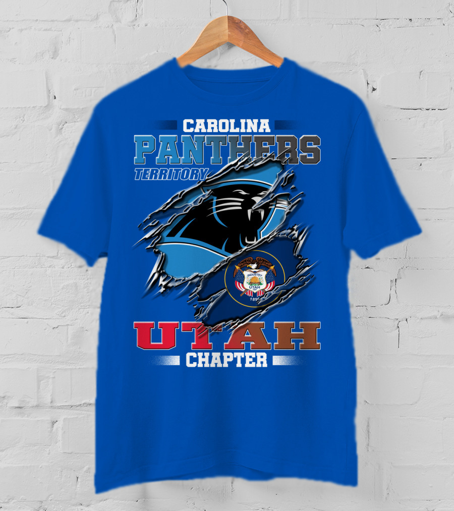 Carolina Panthers Territory Utah Chapter T-Shirt