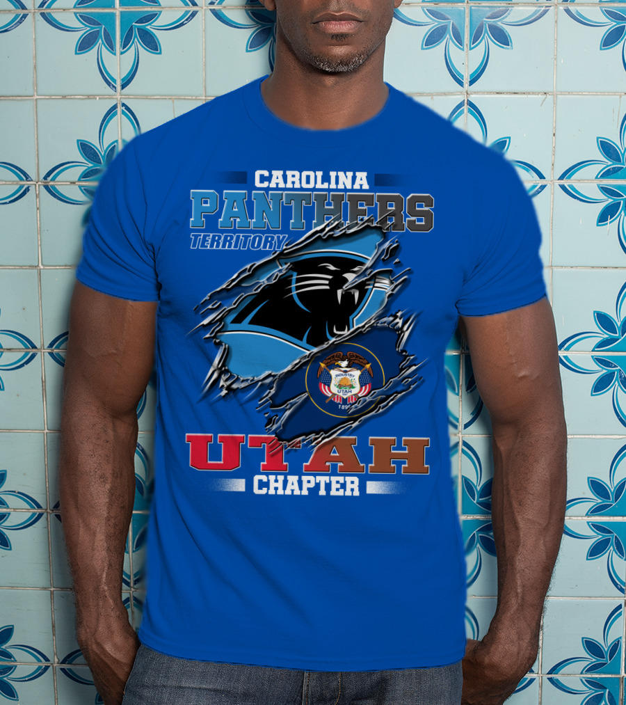 Carolina Panthers Territory Utah Chapter T-Shirt