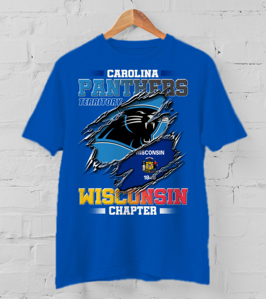 Carolina Panthers Territory Wisconsin Chapter T-Shirt