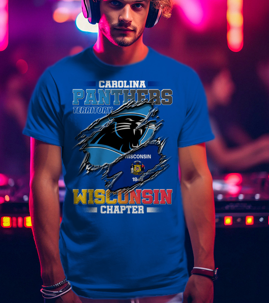 Carolina Panthers Territory Wisconsin Chapter T-Shirt