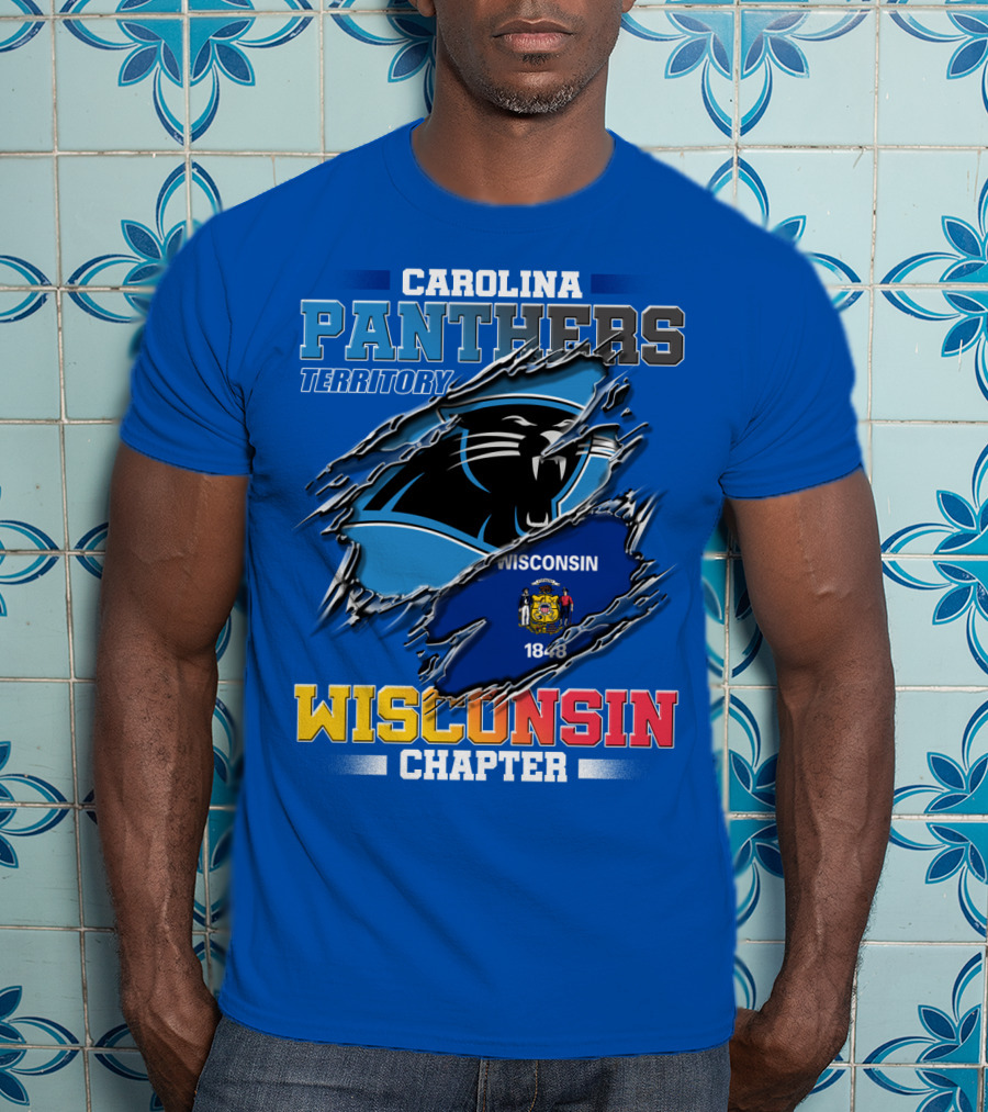 Carolina Panthers Territory Wisconsin Chapter T-Shirt