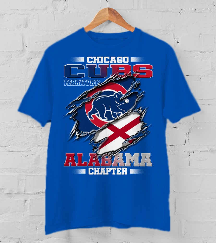 Chicago Cubs Territory Alabama Chapter T-Shirt