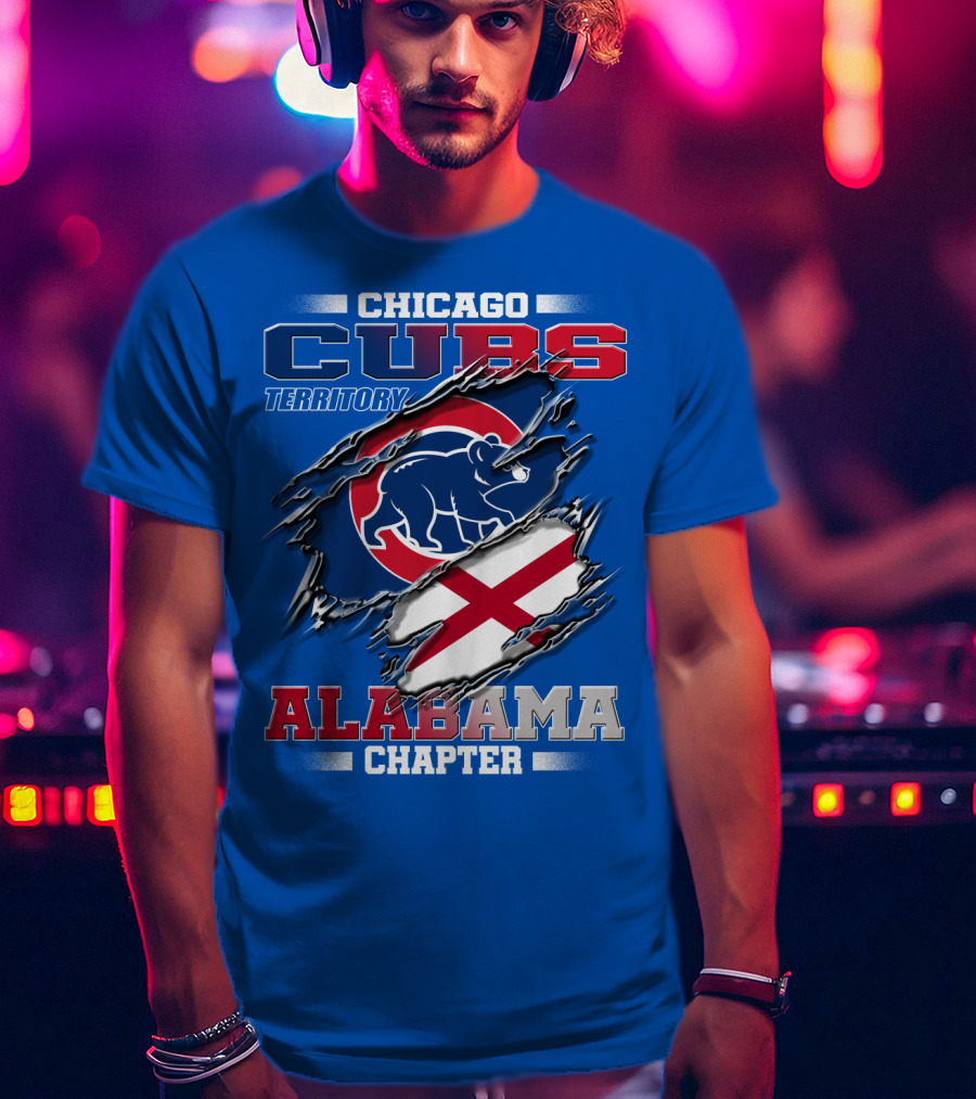 Chicago Cubs Territory Alabama Chapter T-Shirt