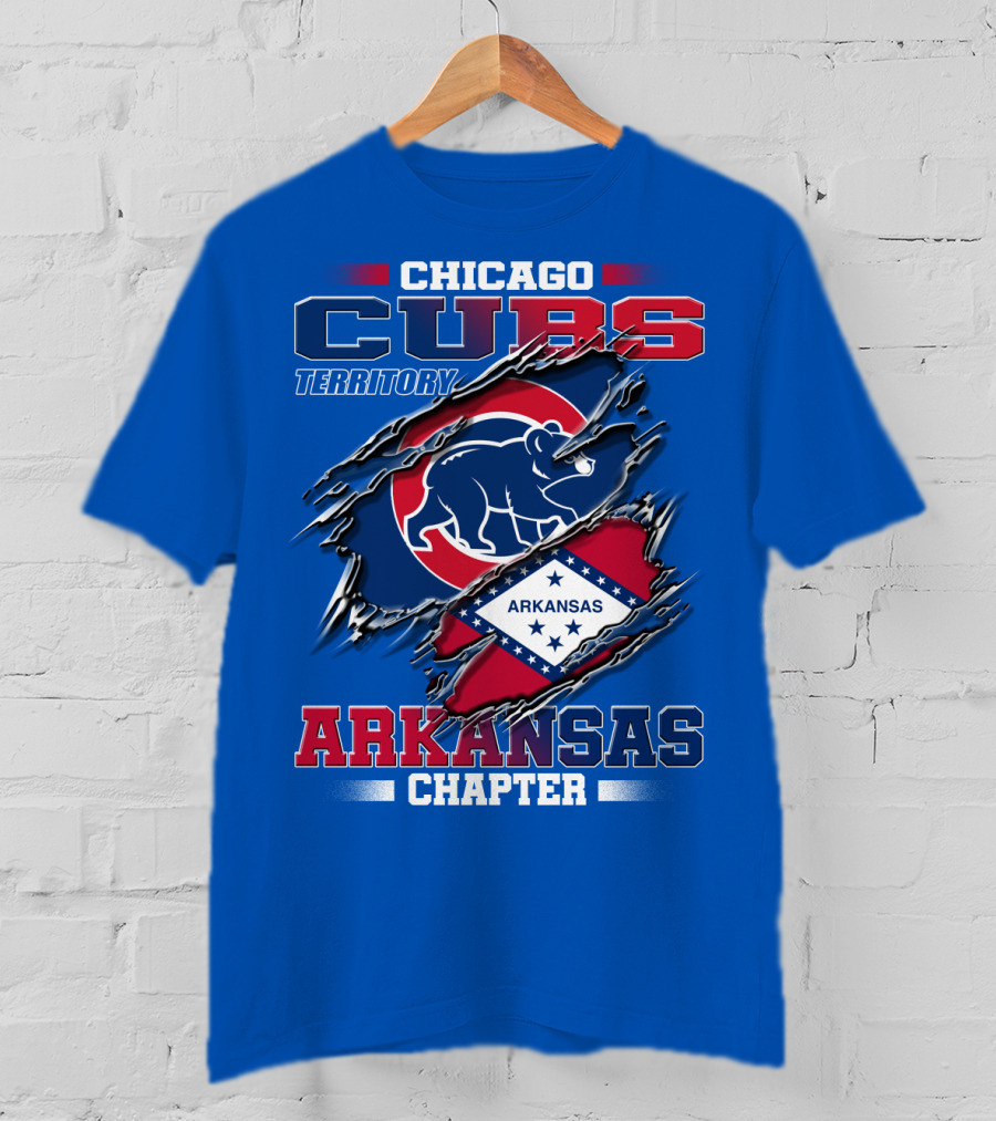 Chicago Cubs Territory Arkansas Chapter T-Shirt