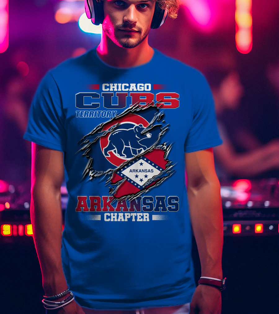 Chicago Cubs Territory Arkansas Chapter T-Shirt