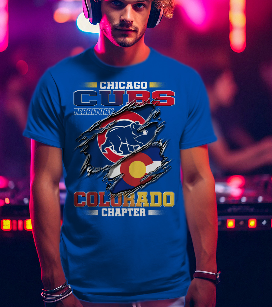 Chicago Cubs Territory Colorado Chapter T-Shirt