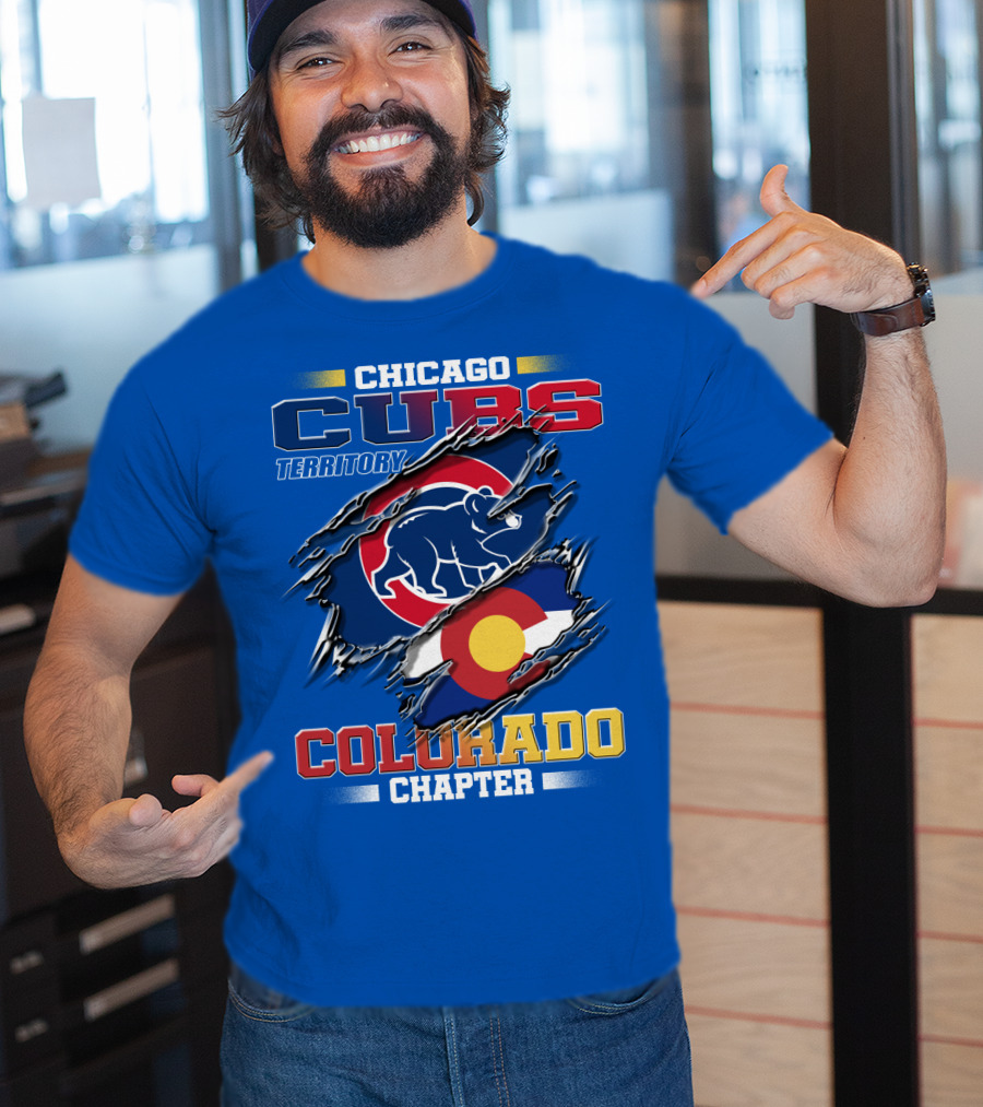 Chicago Cubs Territory Colorado Chapter T-Shirt