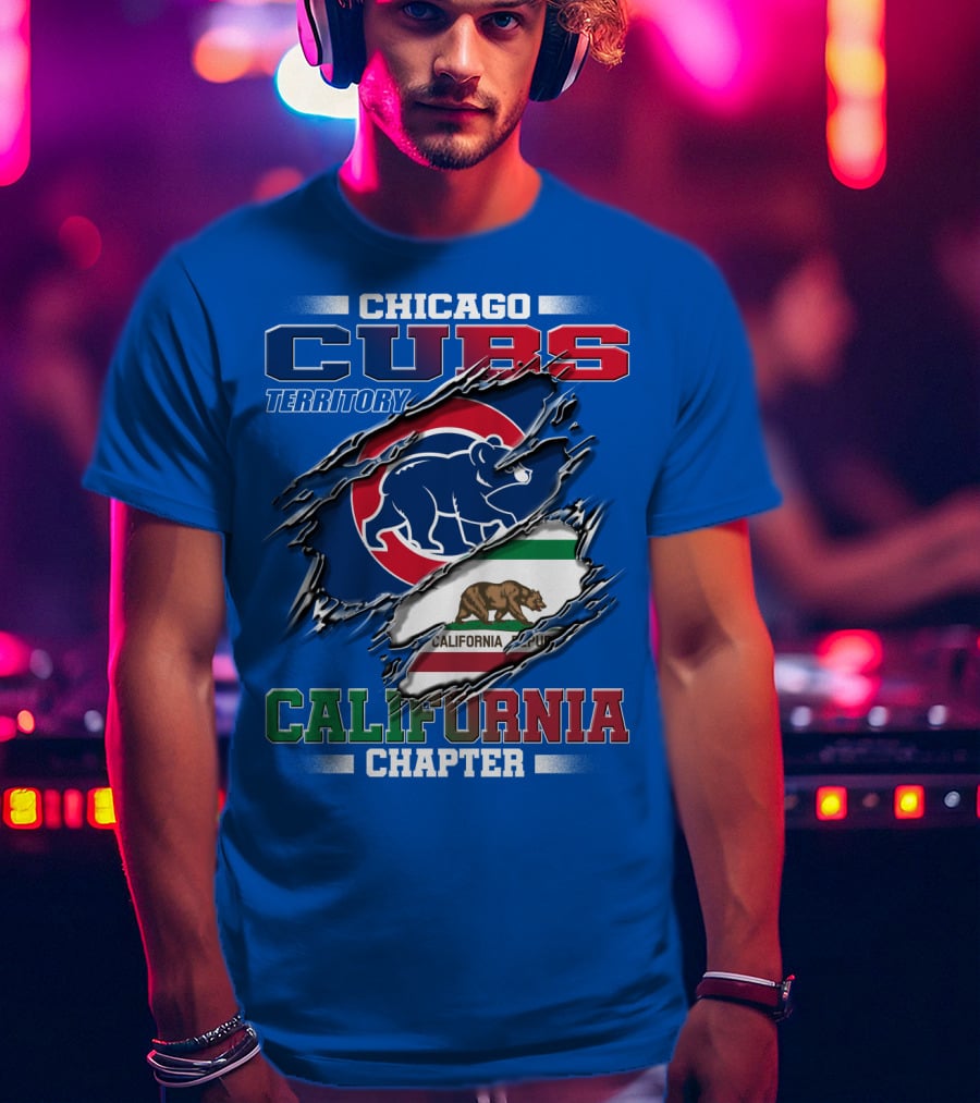 Chicago Cubs Territory California Chapter T-Shirt