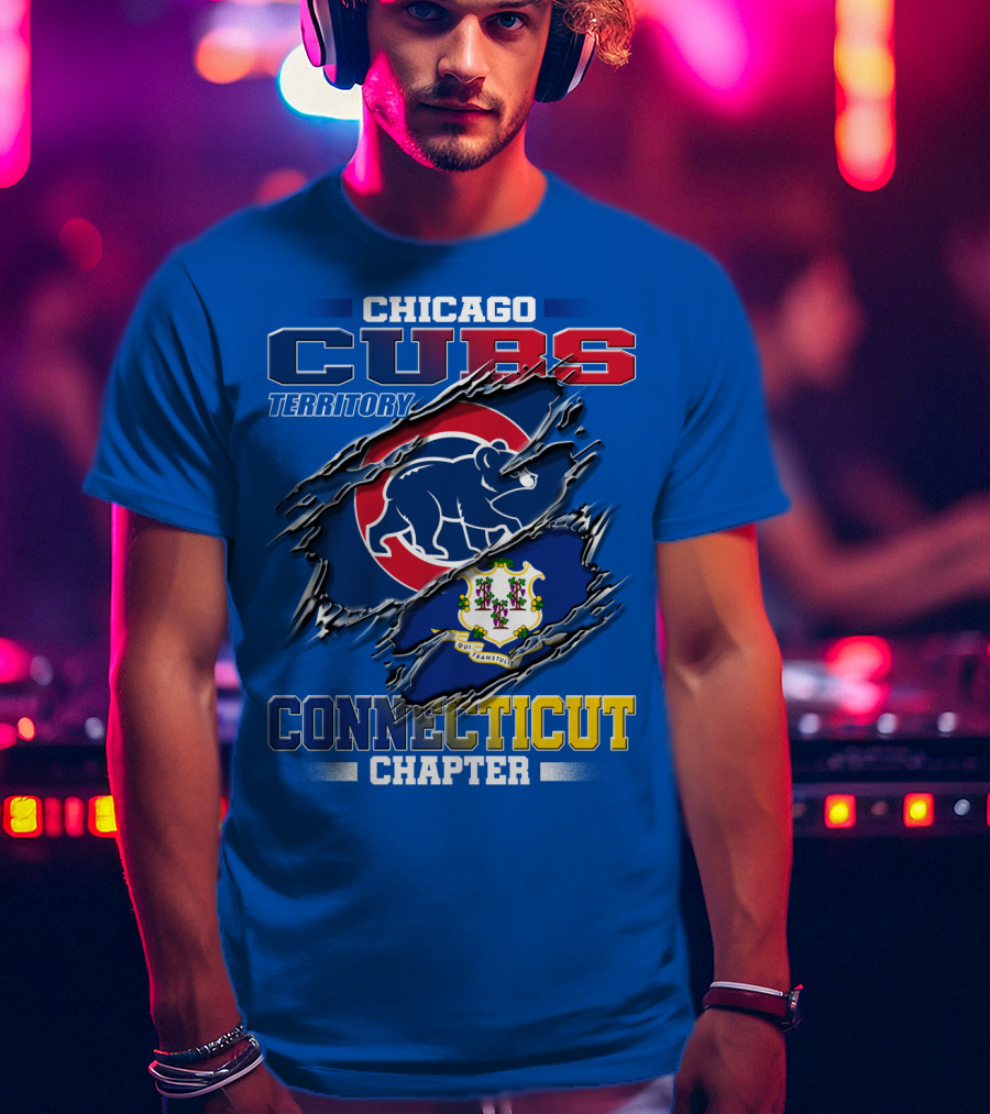 Chicago Cubs Territory Connecticut Chapter T-Shirt