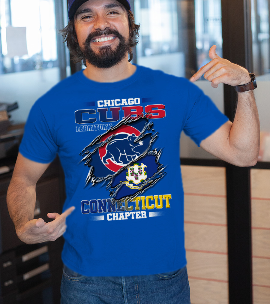 Chicago Cubs Territory Connecticut Chapter T-Shirt