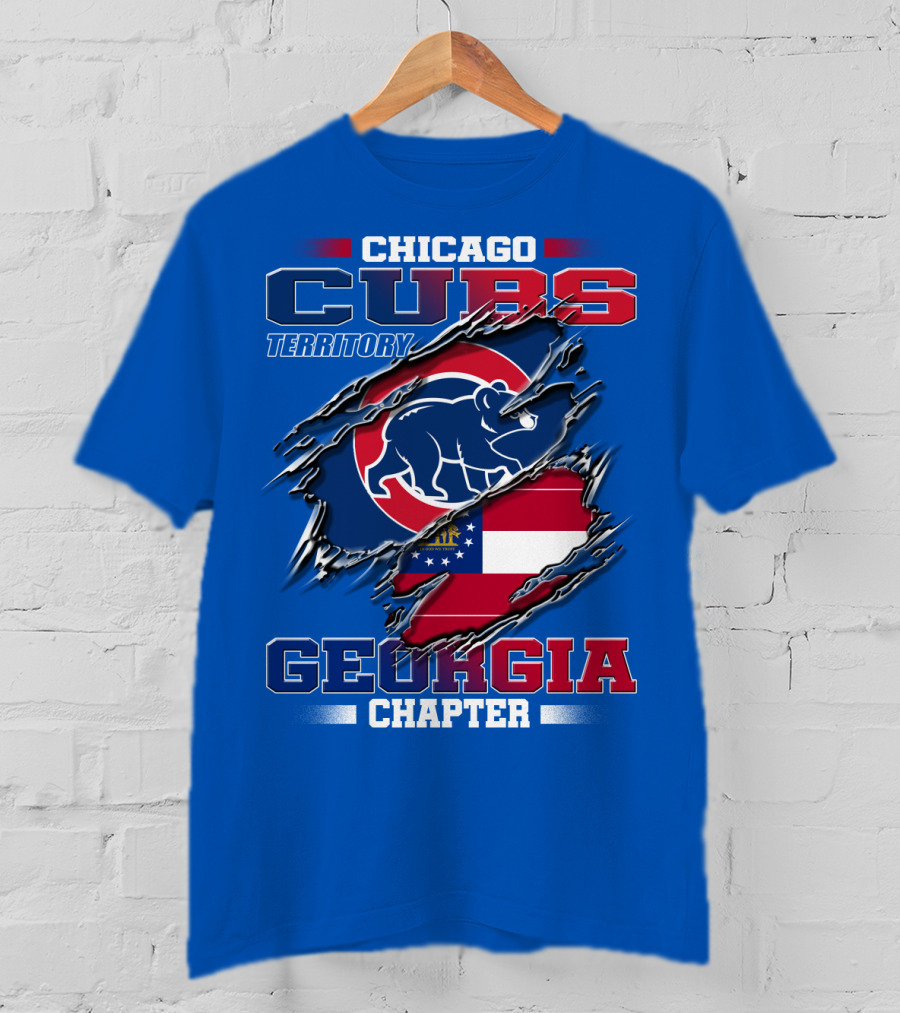Chicago Cubs Territory Georgia Chapter T-Shirt