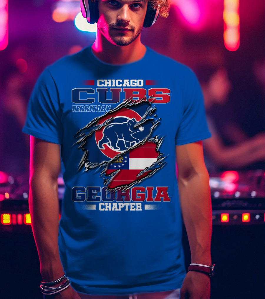 Chicago Cubs Territory Georgia Chapter T-Shirt