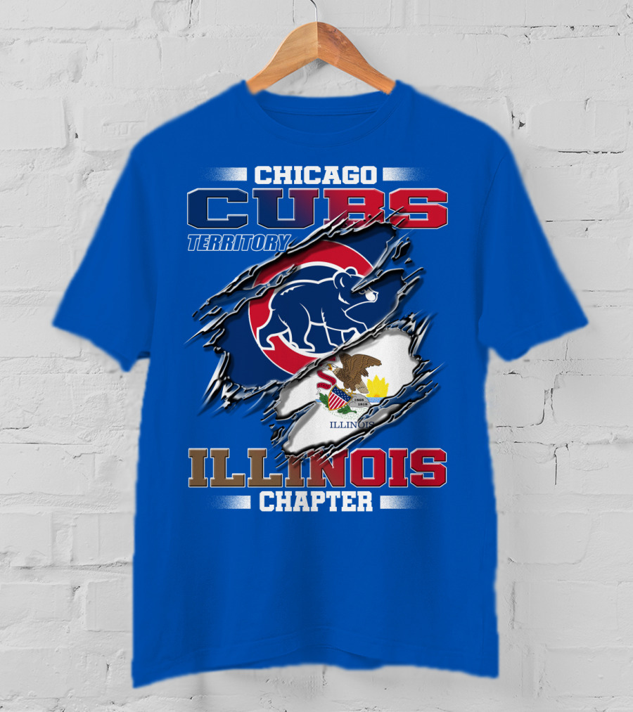 Chicago Cubs Territory Illinois Chapter T-Shirt