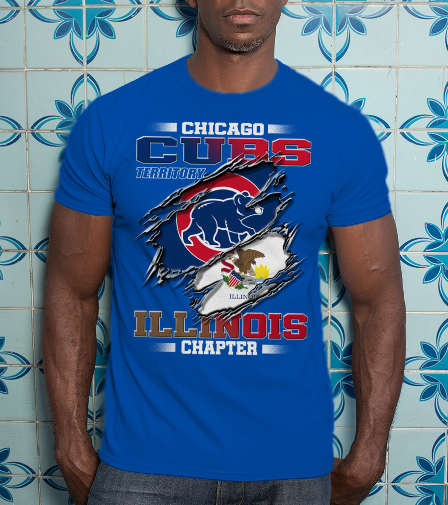 Chicago Cubs Territory Illinois Chapter T-Shirt