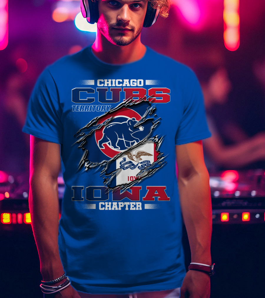 Chicago Cubs Territory Iowa Chapter T-Shirt
