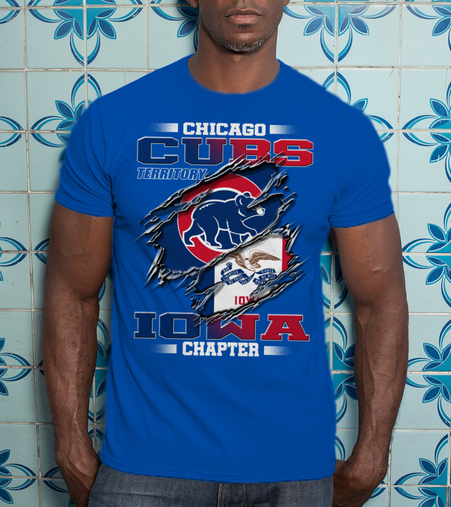 Chicago Cubs Territory Iowa Chapter T-Shirt