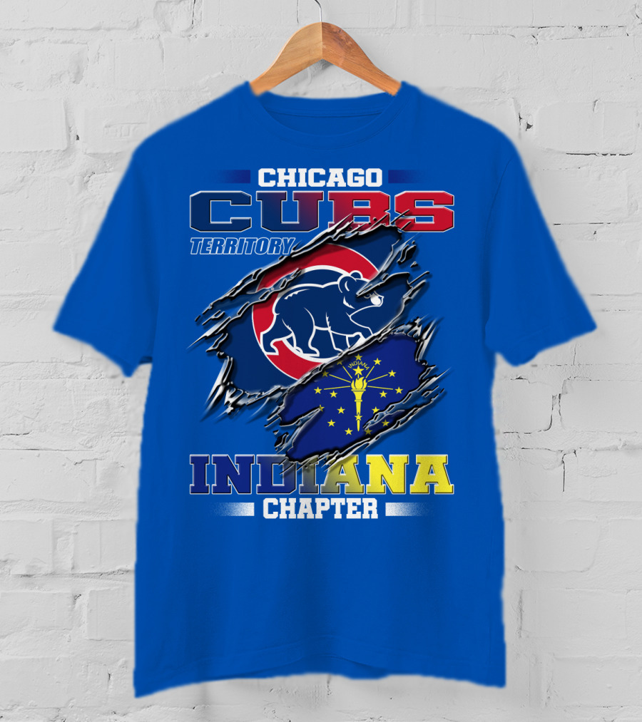 Chicago Cubs Territory Indiana Chapter T-Shirt