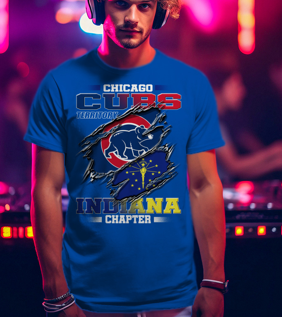 Chicago Cubs Territory Indiana Chapter T-Shirt