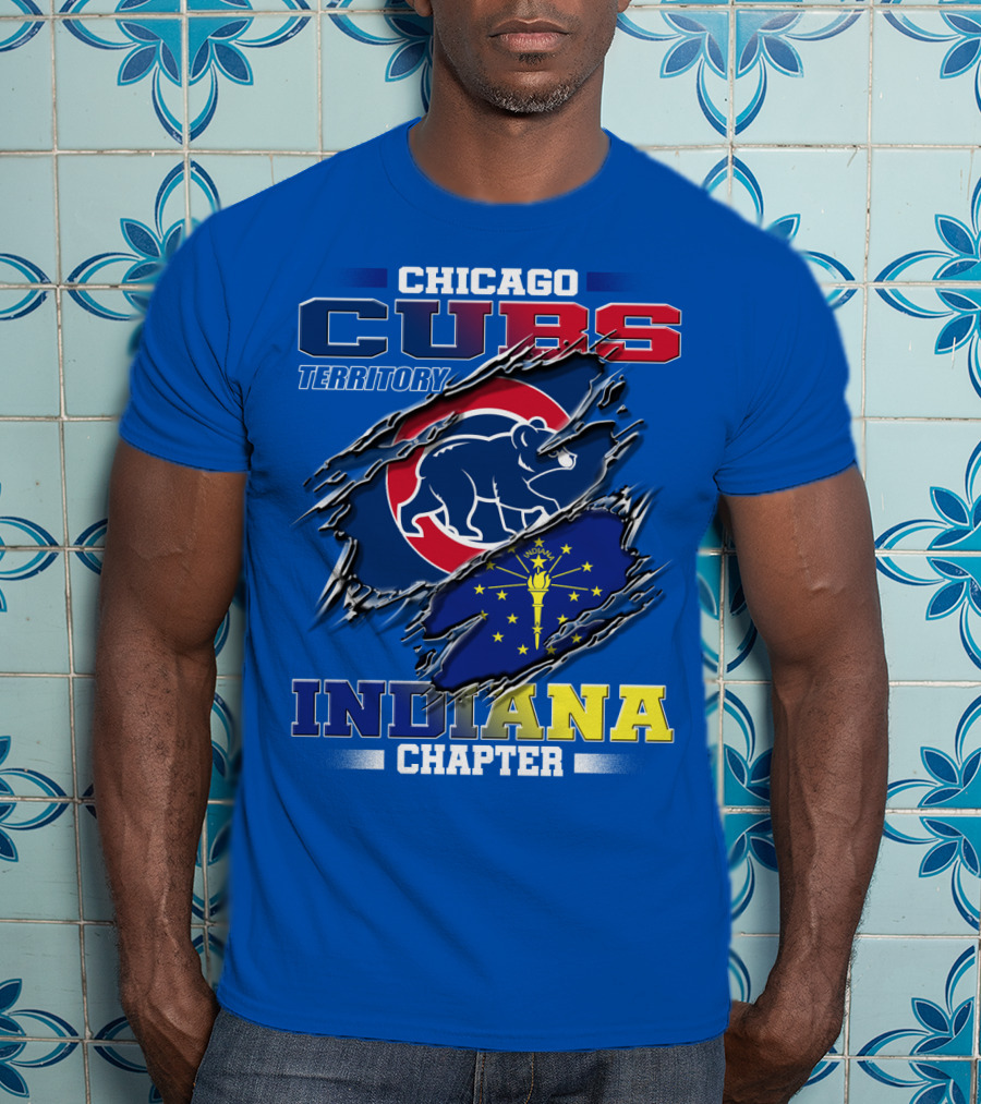 Chicago Cubs Territory Indiana Chapter T-Shirt