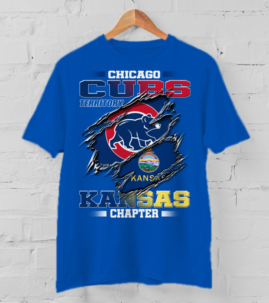 Chicago Cubs Territory Kansas Chapter T-Shirt
