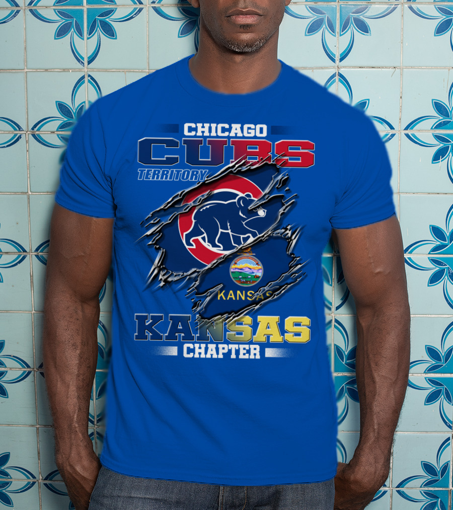 Chicago Cubs Territory Kansas Chapter T-Shirt