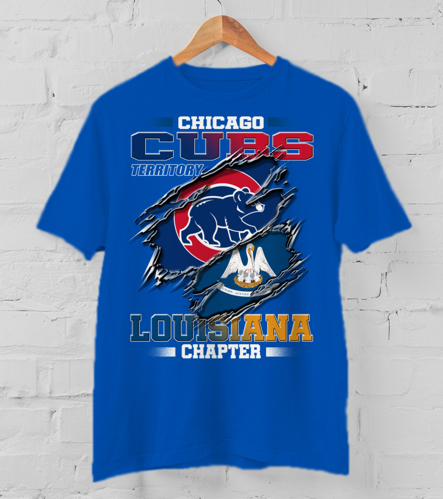 Chicago Cubs Territory Louisiana Chapter T-Shirt