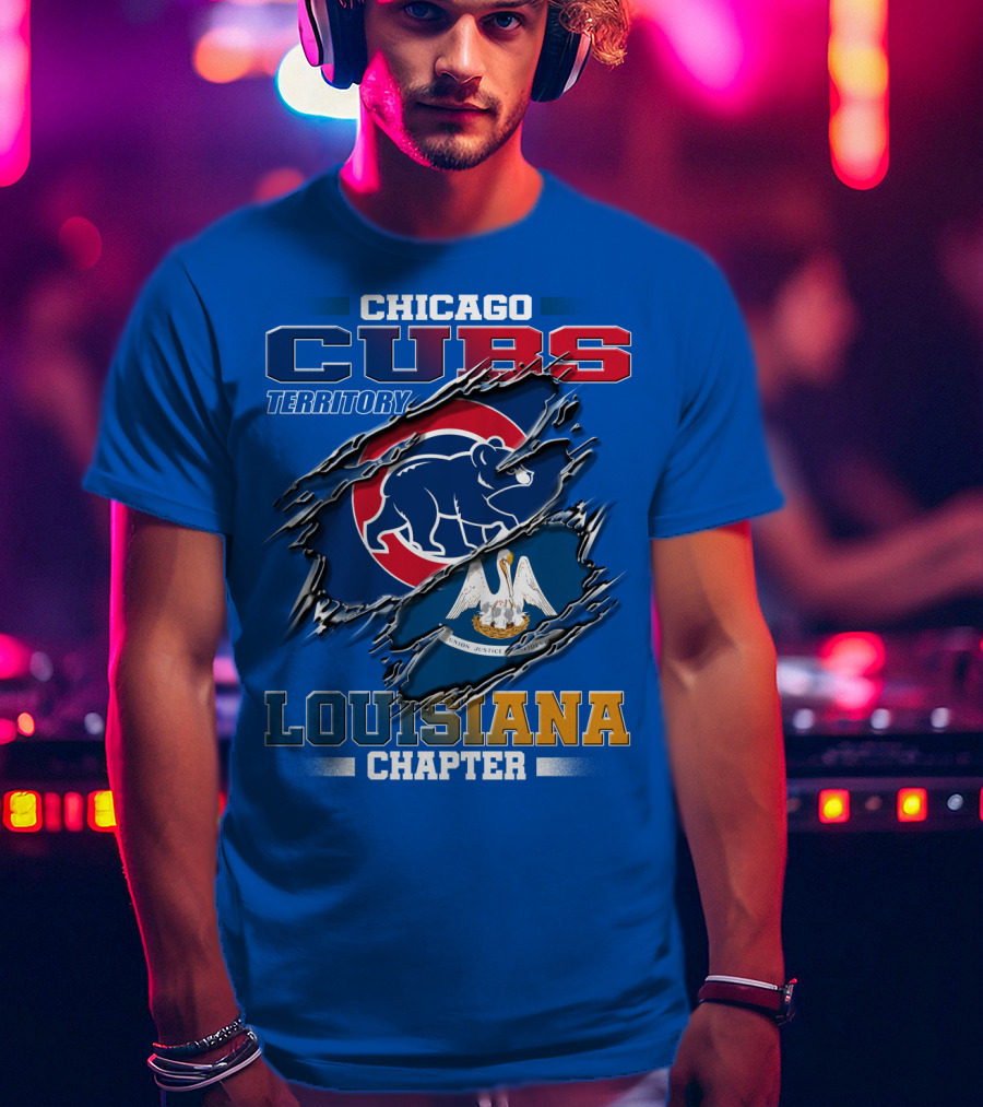Chicago Cubs Territory Louisiana Chapter T-Shirt