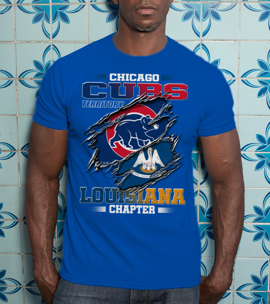 Chicago Cubs Territory Louisiana Chapter T-Shirt