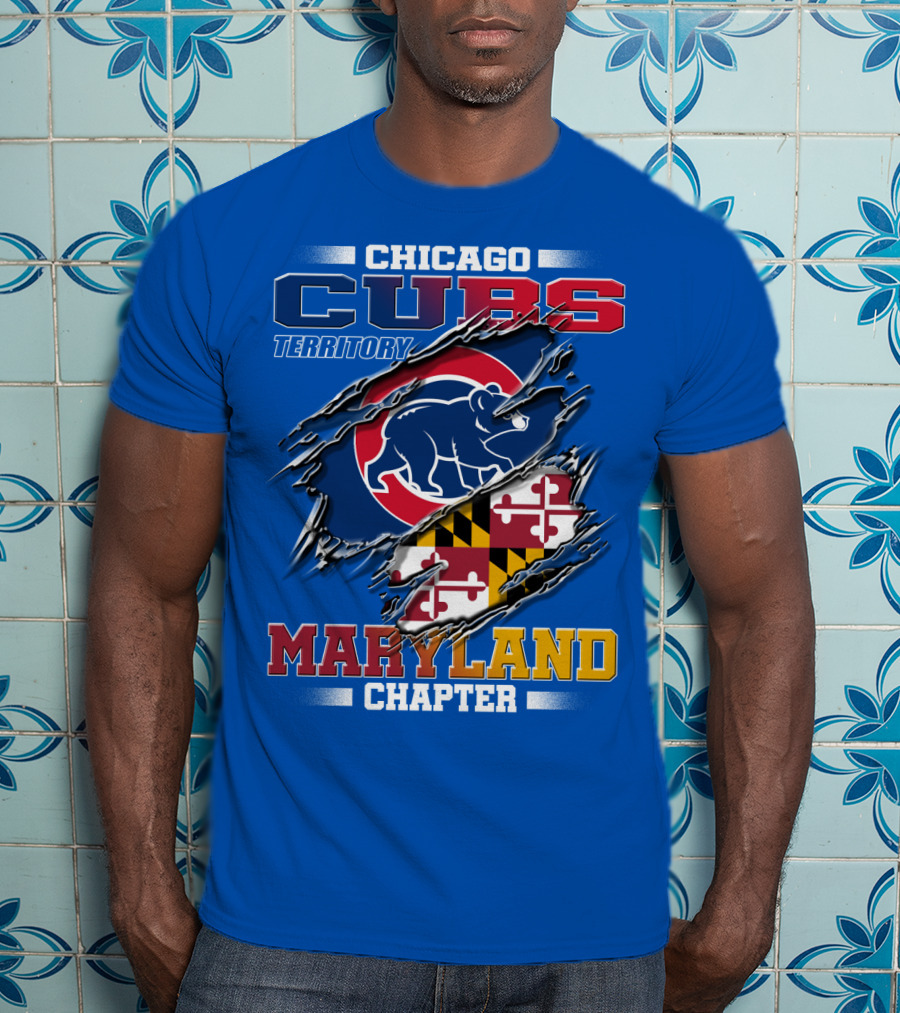 Chicago Cubs Territory Maryland Chapter T-Shirt