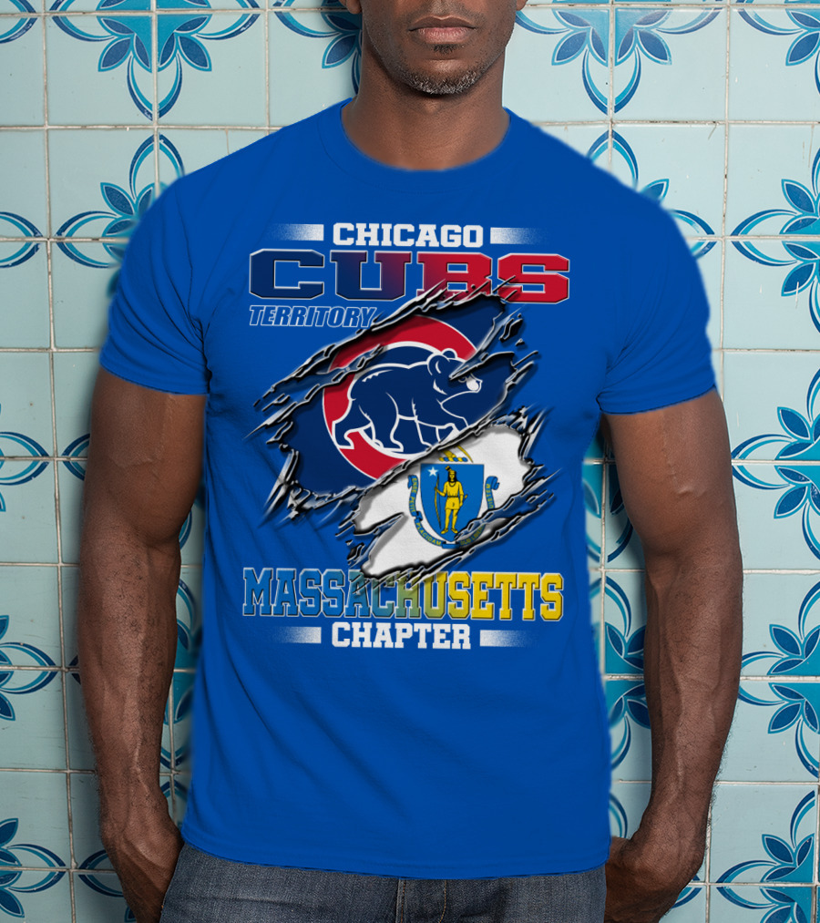 Chicago Cubs Territory Massachusetts Chapter T-Shirt