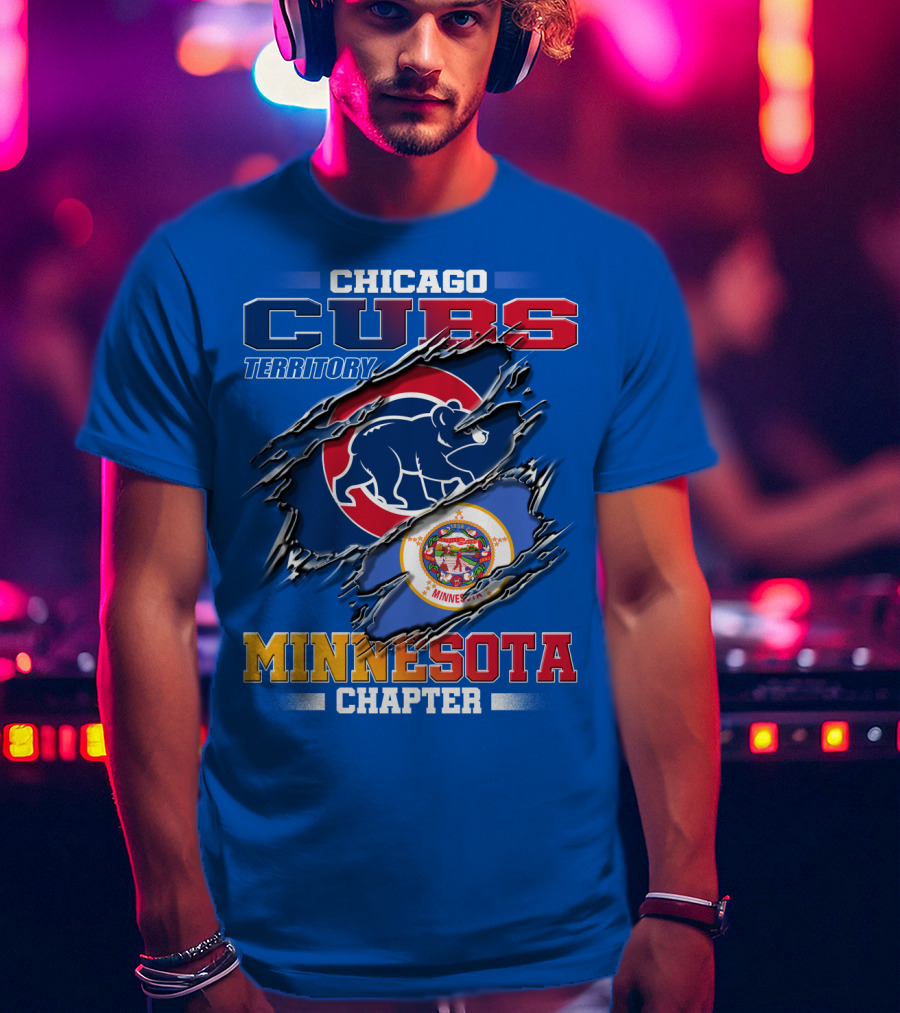Chicago Cubs Territory Minnesota Chapter T-Shirt